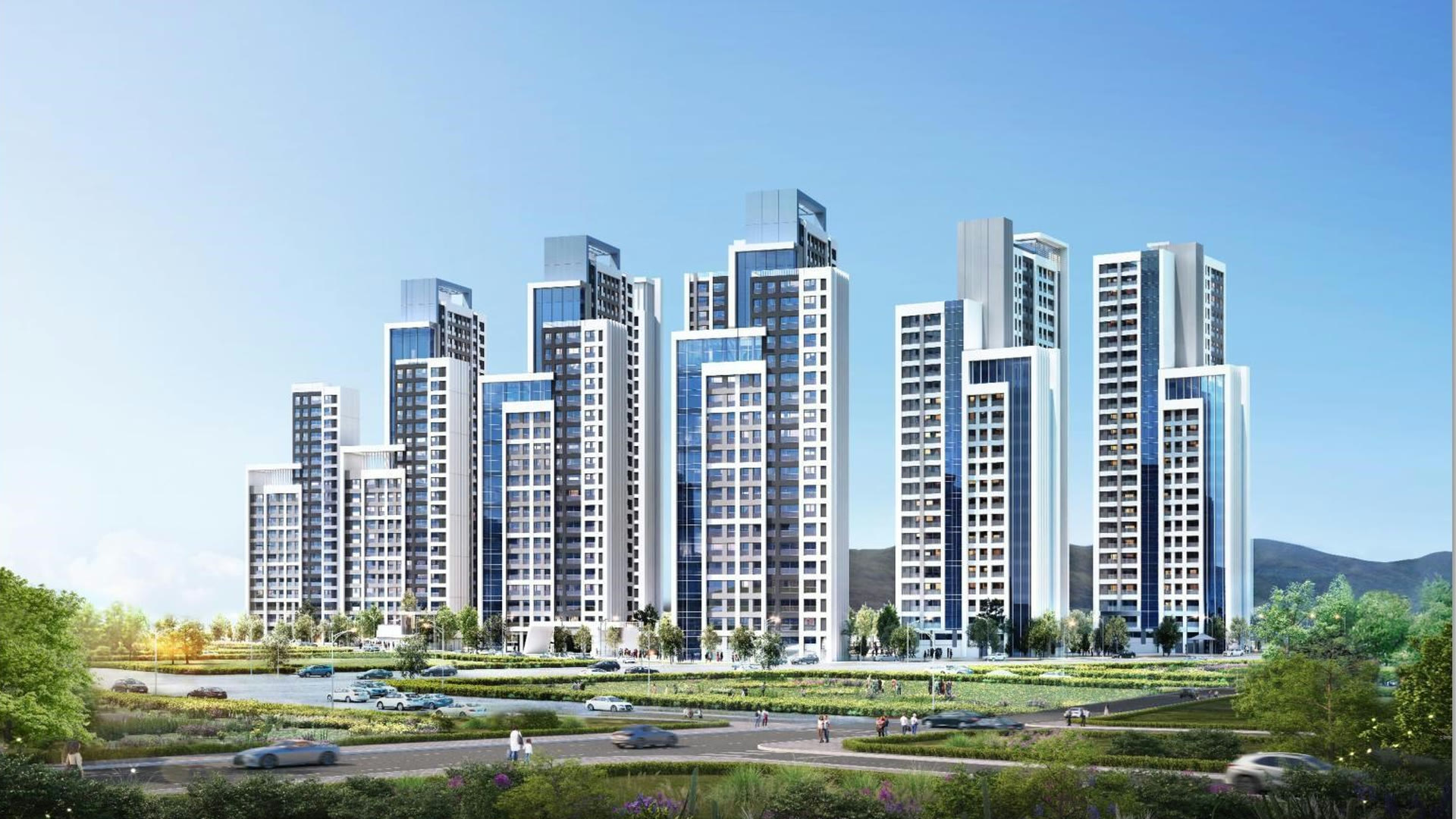 천안 벽산블루밍 파크포레 투시도 CG